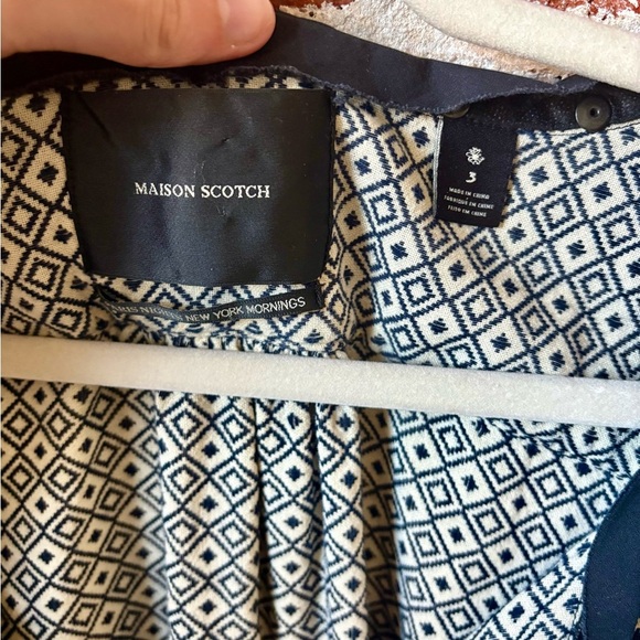 Maison Scotch & Soda Navy Blue cardigan, can be worn as a cardigan or top - Picture 11 of 11